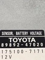 Toyota Prius (XW30) Moduł sterowania ładowania akumulatora 8989247020