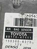 Toyota Prius (XW20) Turvatyynyn ohjainlaite/moduuli 1503006370