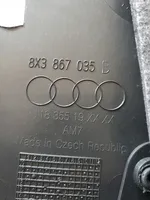 Audi A1 Dvidurio galinių vietų šoninis apdailos skydas 8X3867035B