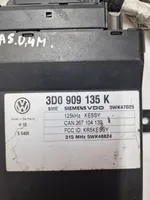Volkswagen Touareg I Avaimettoman käytön ohjainlaite/moduuli 3D0909135K