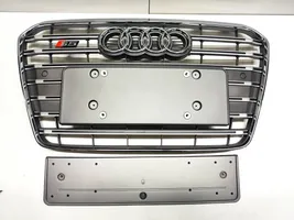 Audi A5 8T 8F Rejilla superior del radiador del parachoques delantero 8T0853651N