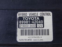 Toyota RAV 4 (XA40) Muut ohjainlaitteet/moduulit 8998142040