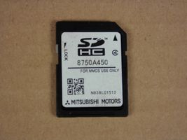 Mitsubishi ASX Cartes SD navigation, CD / DVD 8750a450