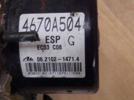 Mitsubishi Lancer X ABS Pump 4670A504