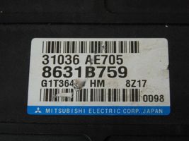 Mitsubishi Outlander Module de contrôle de boîte de vitesses ECU 8631B759