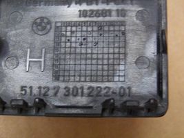 BMW 7 F01 F02 F03 F04 Tappo/coprigancio di traino paraurti posteriore 7301222