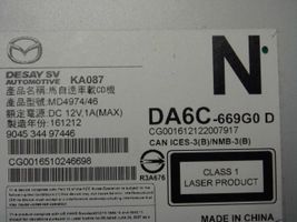 Mazda CX-3 Navigaatioyksikkö CD/DVD-soitin DA6C669G0D