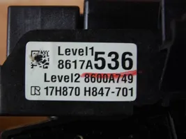 Mitsubishi Outlander Leva/interruttore dell’indicatore di direzione e tergicristallo 8617A536