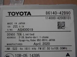 Toyota RAV 4 (XA50) Radio/CD/DVD/GPS head unit 8614042B90