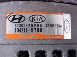 Hyundai i30 Generatore/alternatore 373002GPD0