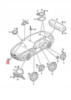 Porsche Macan Głośnik deski rozdzielczej 971035411C