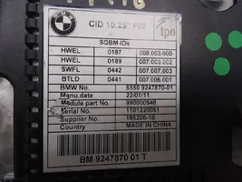 BMW 5 F10 F11 Moduł / Sterownik dziku audio HiFi 65509247870