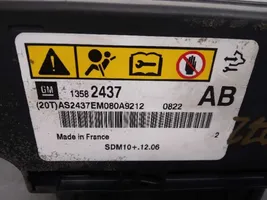 Opel Zafira B Kit d’airbag 1358243