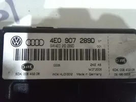 Audi A8 S8 D3 4E Mukavuusmoduuli 4E0907289D