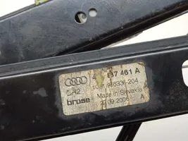 Audi Q7 4L Manualny podnośnik szyby drzwi przednich 4L0837461A