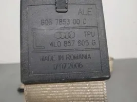 Audi Q7 4L Takaistuimen turvavyö 606669600