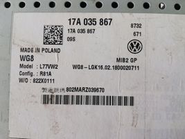 Volkswagen T-Roc Panel / Radioodtwarzacz CD/DVD/GPS 17A035867