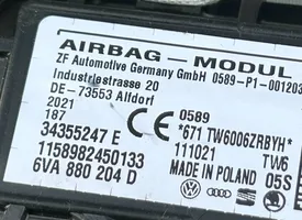 Skoda Fabia Mk4 (6VA) Airbag de passager 6VA880204D