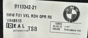 BMW 7 F01 F02 F03 F04 Revestimiento lateral del maletero/compartimento de carga 13648815