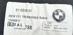 BMW 7 F01 F02 F03 F04 Revestimiento lateral del maletero/compartimento de carga 13648811