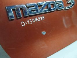 Mazda 3 I Tylna klapa bagażnika BNYV5261XD