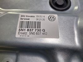 Volkswagen Tiguan Mechanizm podnoszenia szyby przedniej bez silnika 5N1837730G