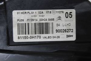 Citroen C1 Lampa przednia 811500H170