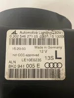 Audi A4 S4 B8 8K Etu-/ajovalon valaisimen sarja 8K0941005E