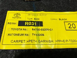 Toyota Auris E180 Tavaratilan sivuverhoilu 6473002200C1