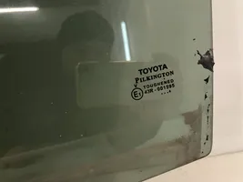 Toyota Auris E180 Vetro del finestrino della portiera posteriore 