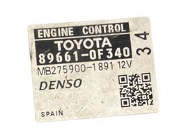 Toyota Verso Moottorin ohjainlaite/moduuli 896610F340