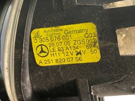 Mercedes-Benz A W169 Priešrūkinis žibintas priekyje A2518200756