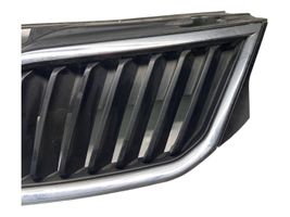 Skoda Rapid (NH) Grille calandre supérieure de pare-chocs avant 5JA853668