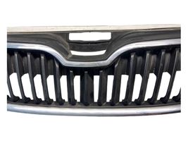 Skoda Rapid (NH) Grille calandre supérieure de pare-chocs avant 5JA853668