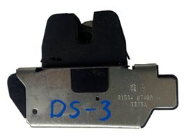 Citroen DS3 Aizmugurējā pārsega slēdzene 9151487499