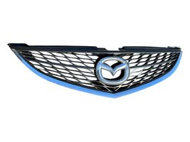 Mazda 6 Grille calandre supérieure de pare-chocs avant GS1D50712