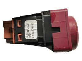 Citroen C4 I Botón interruptor de luz de peligro 96480877KR