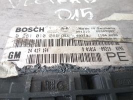 Opel Vectra B Calculateur moteur ECU 24417194