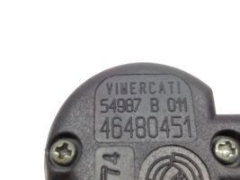 Lancia Lybra Interruptor de encendido/apagado del airbag de pasajero 54987B011