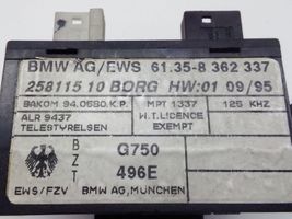 BMW 5 E34 Lettore di codici immobilizzatore (antenna) 61358362337