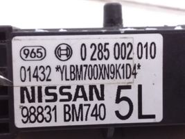 Nissan Almera Turvatyynyn törmäysanturi 0285002010