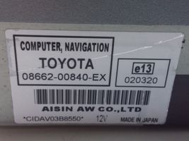 Toyota Previa (XR30, XR40) II Unité de navigation Lecteur CD / DVD 0866200840