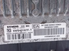 Peugeot 407 Sterownik / Moduł ECU 9656412980