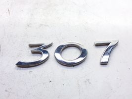 Peugeot 307 Logo, emblème de fabricant 