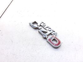 Toyota Corolla E120 E130 Logo/stemma case automobilistiche 