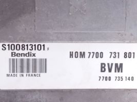 Renault Rapid Calculateur moteur ECU 7700731801