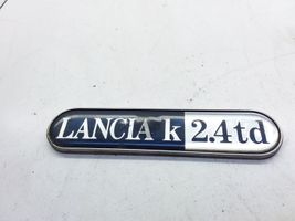 Lancia Kappa Litery / Emblematy na błotnik przedni 