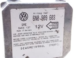 Volkswagen PASSAT B3 Turvatyynyn ohjainlaite/moduuli 6N0909603