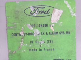 Ford Scorpio Muut laitteet 92GG15K600EC