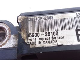 Hyundai Santa Fe Capteur de collision / impact de déploiement d'airbag 32040202